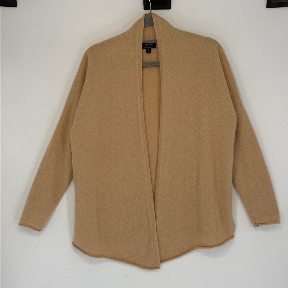 J. Crew Cashmere Beige Cardigan size S